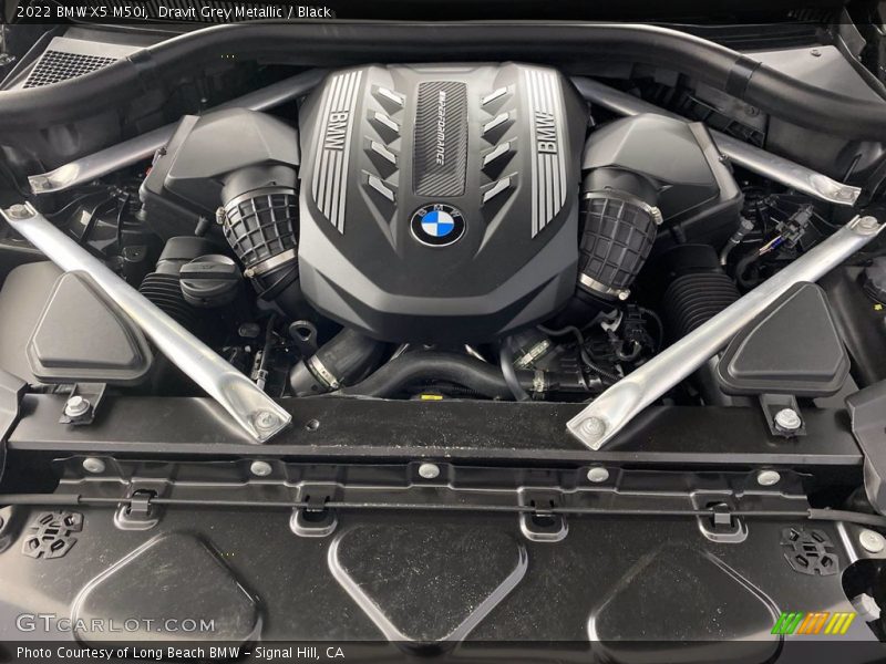 Dravit Grey Metallic / Black 2022 BMW X5 M50i