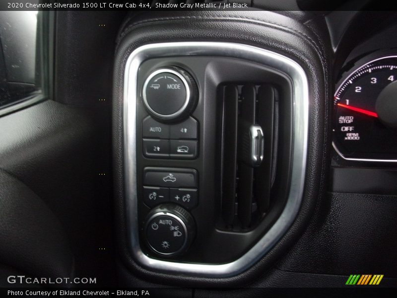 Shadow Gray Metallic / Jet Black 2020 Chevrolet Silverado 1500 LT Crew Cab 4x4