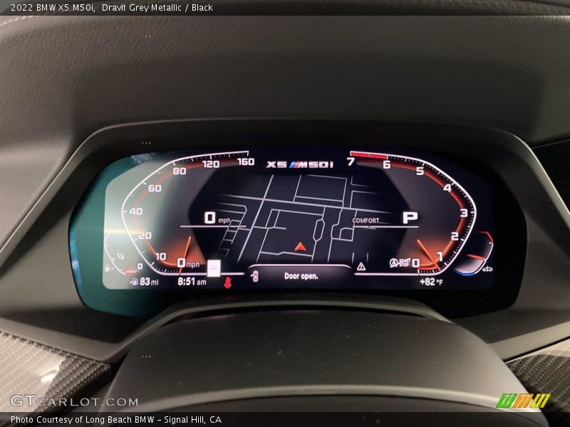 Dravit Grey Metallic / Black 2022 BMW X5 M50i