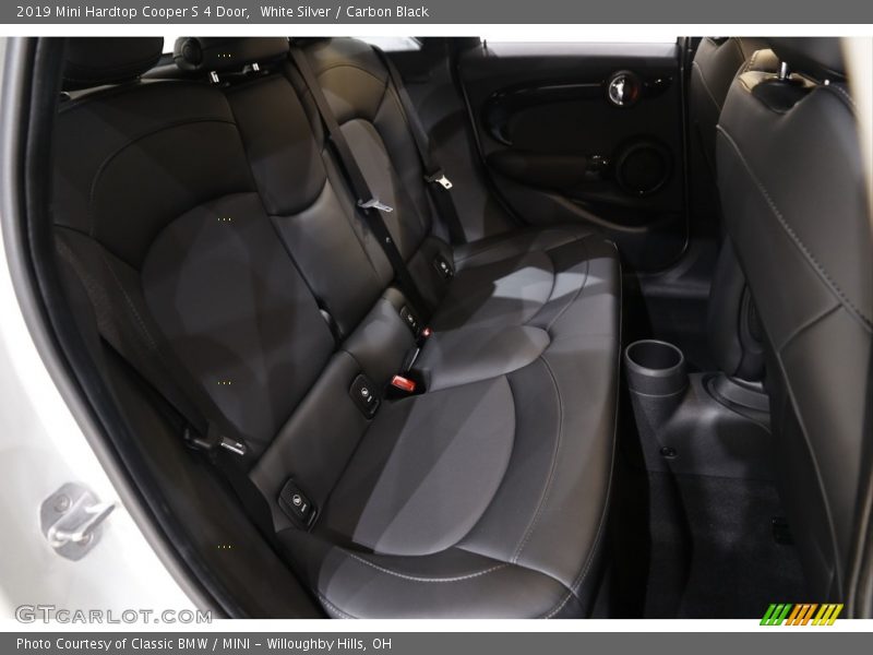 White Silver / Carbon Black 2019 Mini Hardtop Cooper S 4 Door
