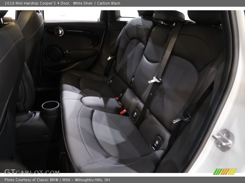 White Silver / Carbon Black 2019 Mini Hardtop Cooper S 4 Door