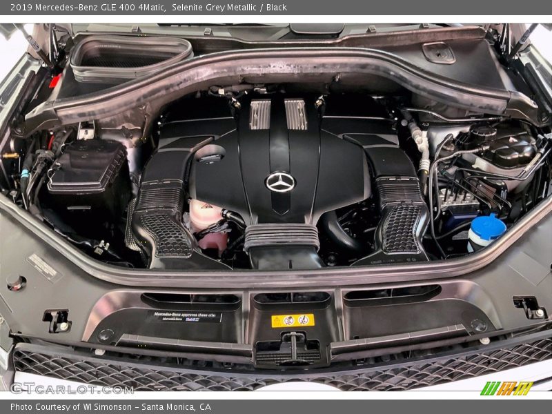 Selenite Grey Metallic / Black 2019 Mercedes-Benz GLE 400 4Matic