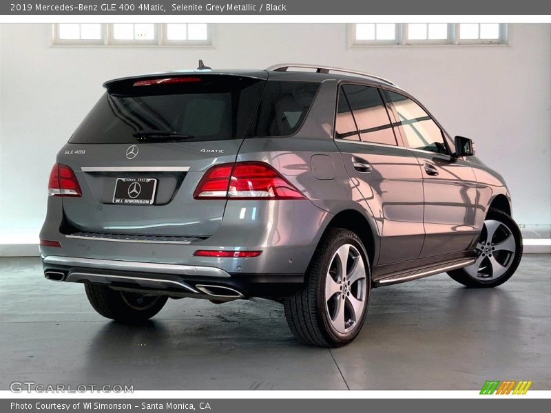 Selenite Grey Metallic / Black 2019 Mercedes-Benz GLE 400 4Matic