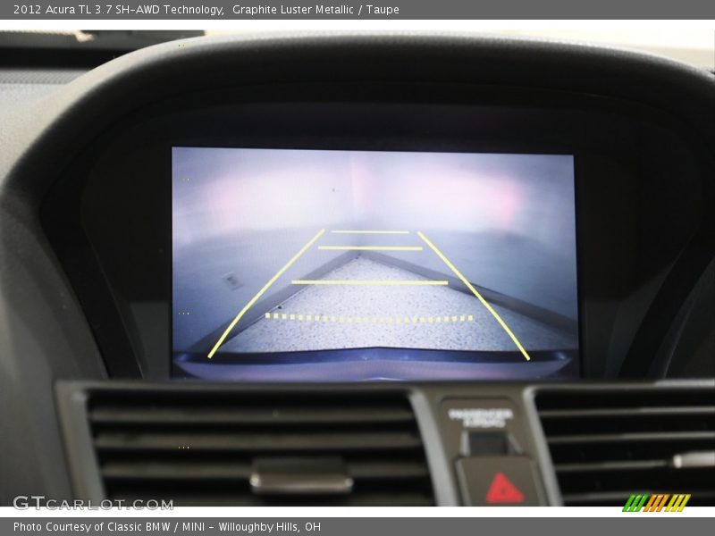 Graphite Luster Metallic / Taupe 2012 Acura TL 3.7 SH-AWD Technology