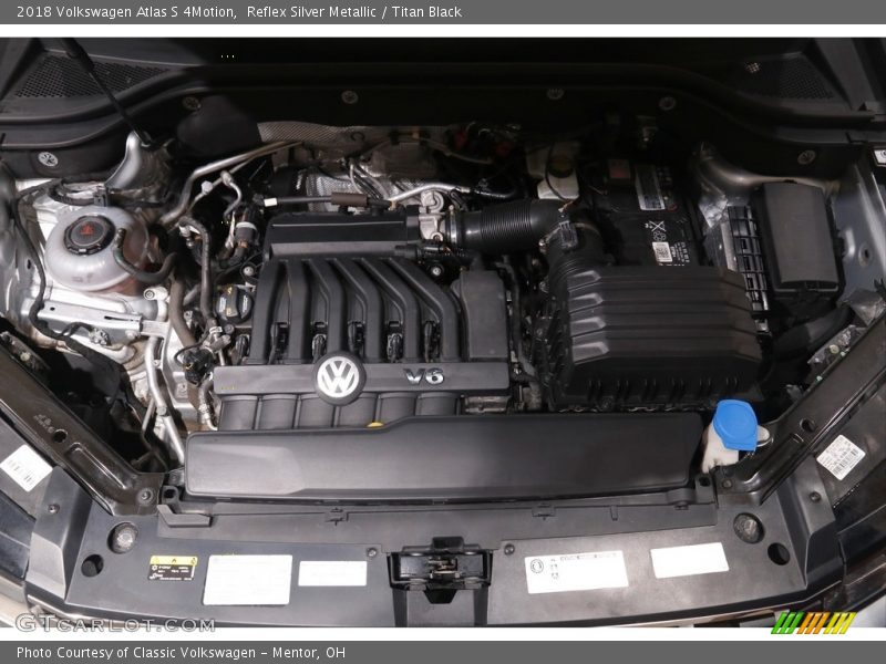  2018 Atlas S 4Motion Engine - 3.6 Liter FSI DOHC 24-Valve VVT V6