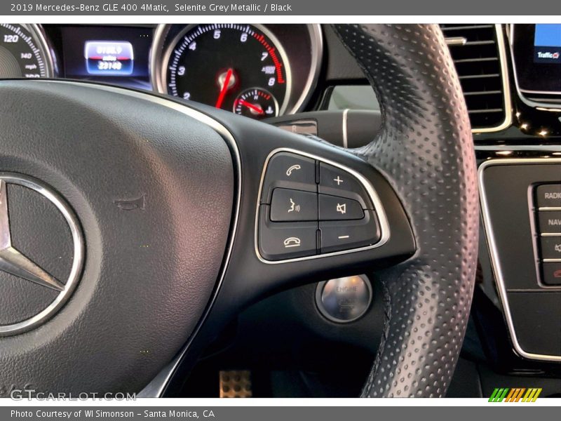 Selenite Grey Metallic / Black 2019 Mercedes-Benz GLE 400 4Matic