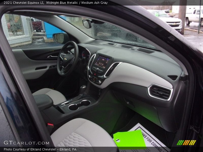 Midnight Blue Metallic / Medium Ash Gray 2021 Chevrolet Equinox LS