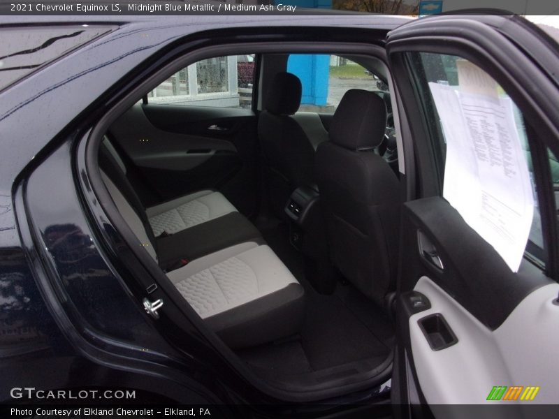 Midnight Blue Metallic / Medium Ash Gray 2021 Chevrolet Equinox LS