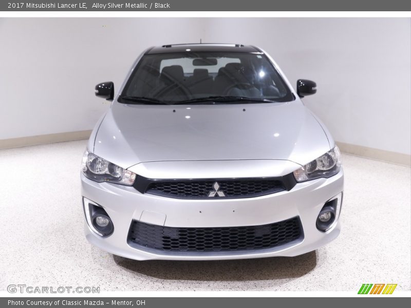 Alloy Silver Metallic / Black 2017 Mitsubishi Lancer LE