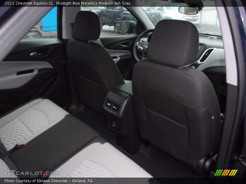 Midnight Blue Metallic / Medium Ash Gray 2021 Chevrolet Equinox LS