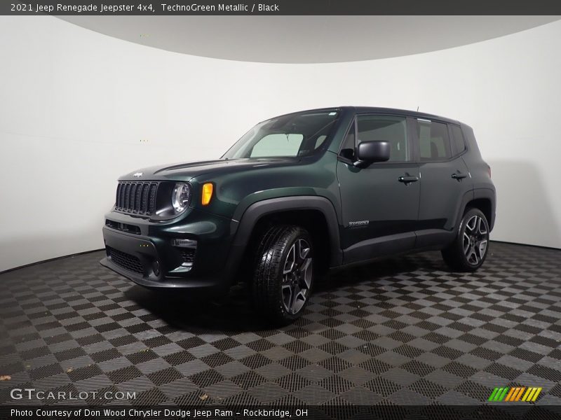 TechnoGreen Metallic / Black 2021 Jeep Renegade Jeepster 4x4
