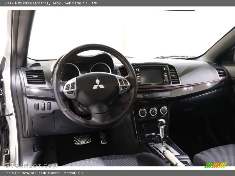 Dashboard of 2017 Lancer LE