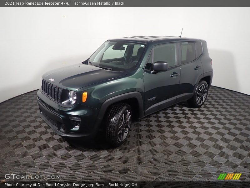 TechnoGreen Metallic / Black 2021 Jeep Renegade Jeepster 4x4