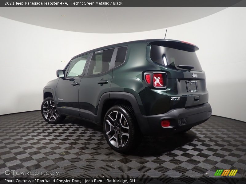 TechnoGreen Metallic / Black 2021 Jeep Renegade Jeepster 4x4