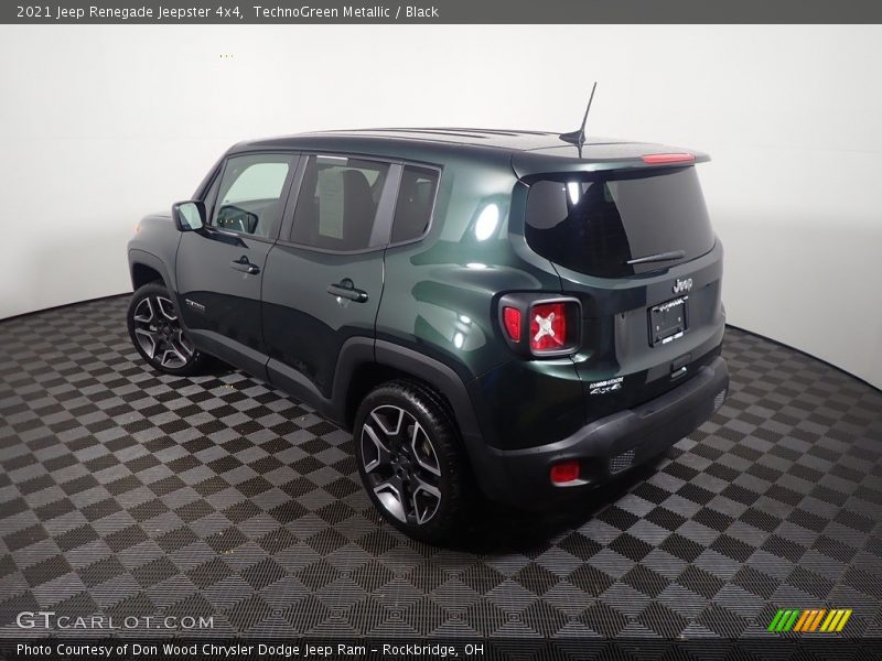 TechnoGreen Metallic / Black 2021 Jeep Renegade Jeepster 4x4