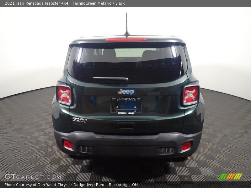 TechnoGreen Metallic / Black 2021 Jeep Renegade Jeepster 4x4