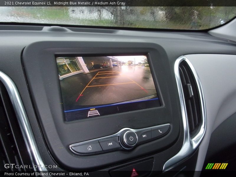 Midnight Blue Metallic / Medium Ash Gray 2021 Chevrolet Equinox LS