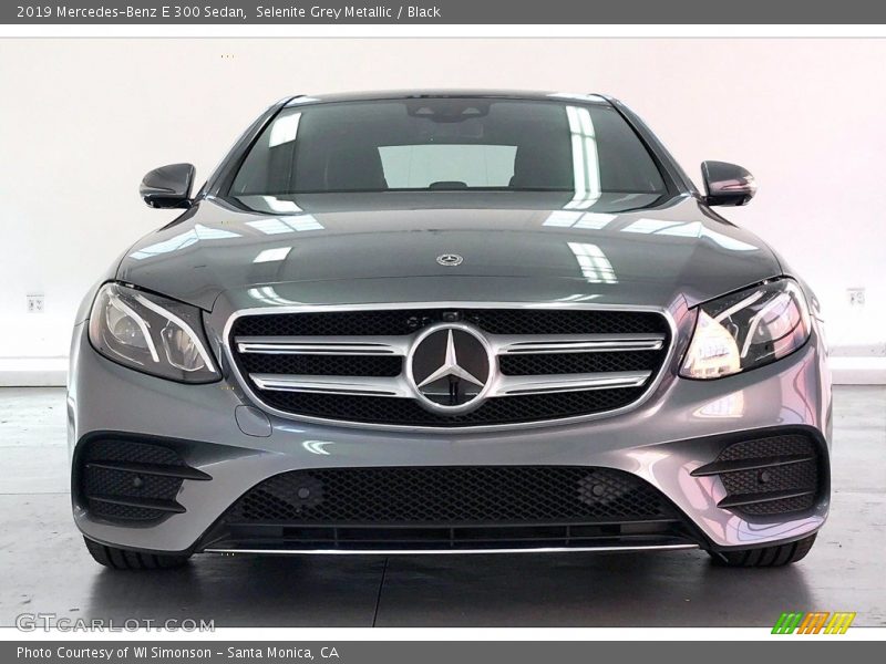 Selenite Grey Metallic / Black 2019 Mercedes-Benz E 300 Sedan