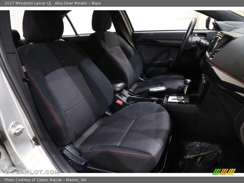 Alloy Silver Metallic / Black 2017 Mitsubishi Lancer LE