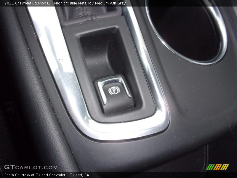 Midnight Blue Metallic / Medium Ash Gray 2021 Chevrolet Equinox LS
