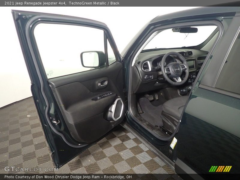 TechnoGreen Metallic / Black 2021 Jeep Renegade Jeepster 4x4