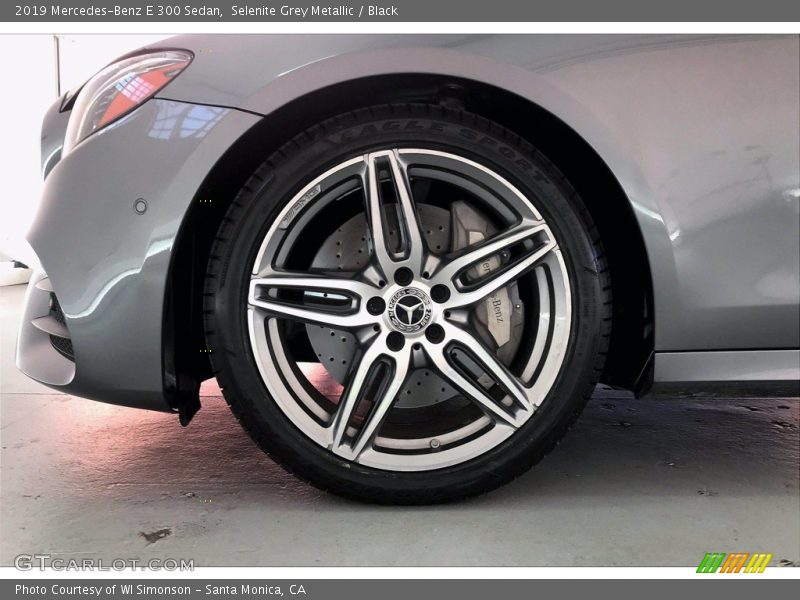 Selenite Grey Metallic / Black 2019 Mercedes-Benz E 300 Sedan