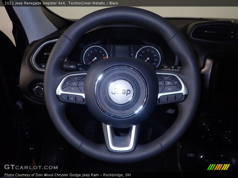 TechnoGreen Metallic / Black 2021 Jeep Renegade Jeepster 4x4