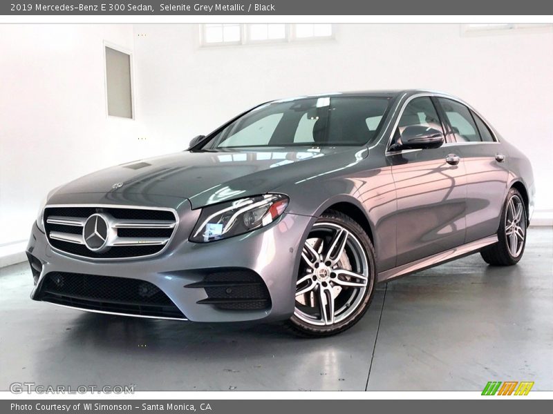 Selenite Grey Metallic / Black 2019 Mercedes-Benz E 300 Sedan