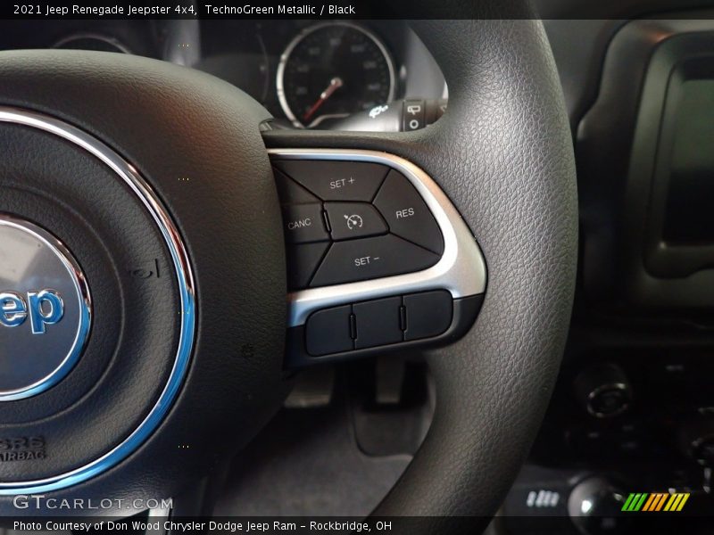 TechnoGreen Metallic / Black 2021 Jeep Renegade Jeepster 4x4