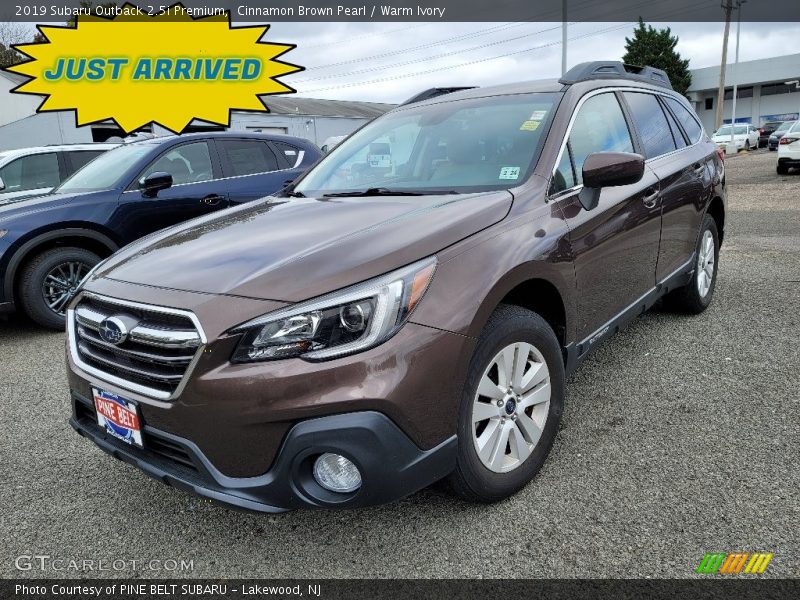 Cinnamon Brown Pearl / Warm Ivory 2019 Subaru Outback 2.5i Premium