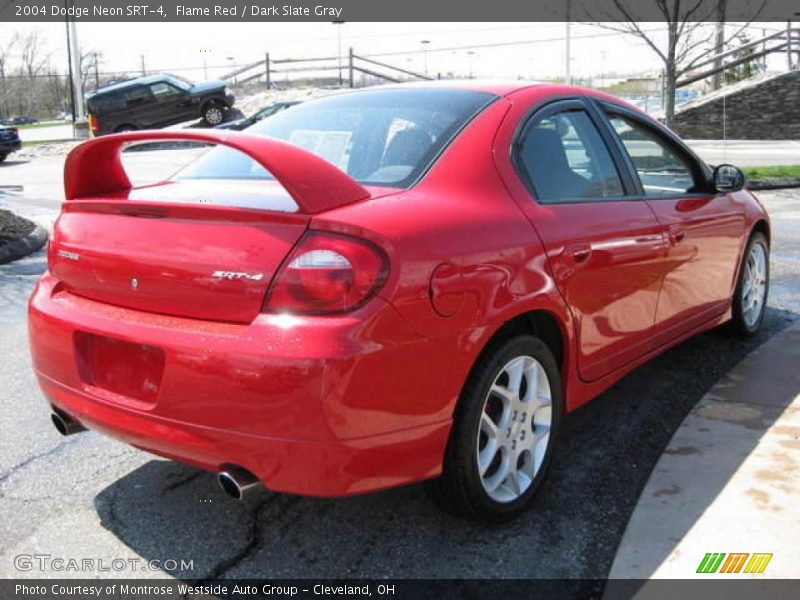 Flame Red / Dark Slate Gray 2004 Dodge Neon SRT-4