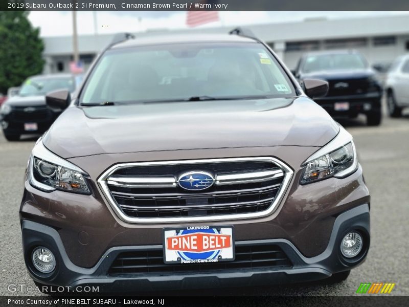 Cinnamon Brown Pearl / Warm Ivory 2019 Subaru Outback 2.5i Premium