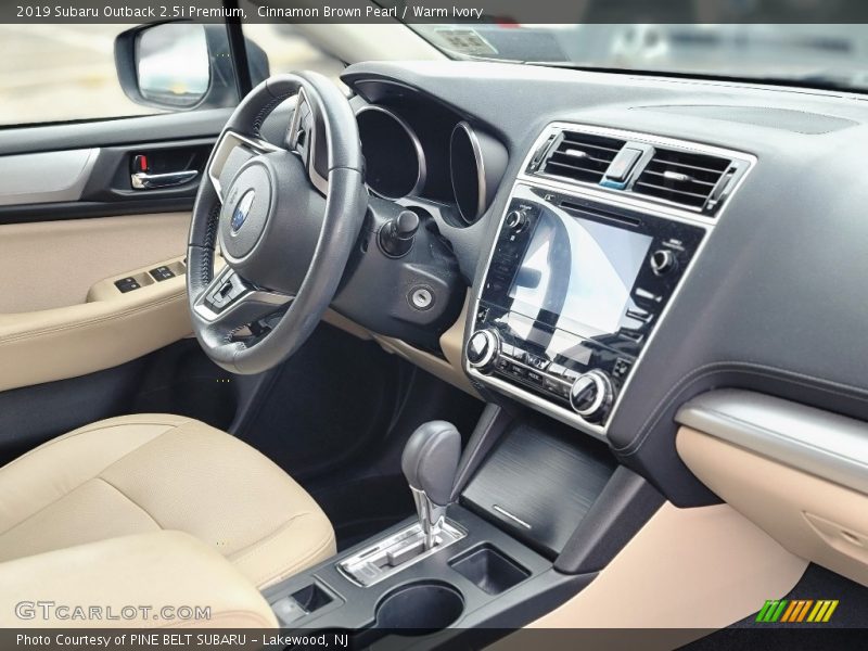 Cinnamon Brown Pearl / Warm Ivory 2019 Subaru Outback 2.5i Premium
