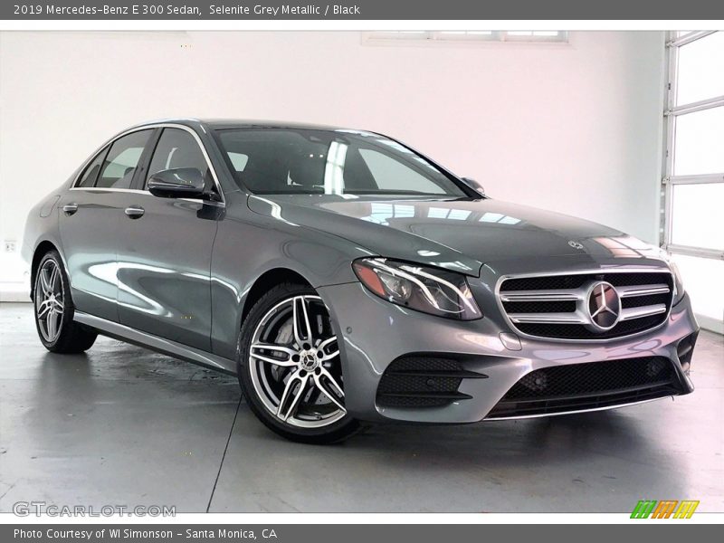 Selenite Grey Metallic / Black 2019 Mercedes-Benz E 300 Sedan