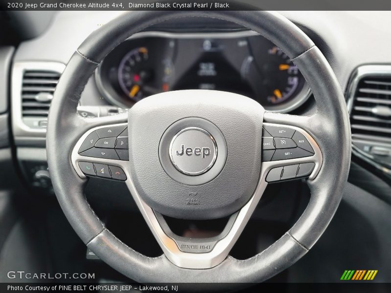Diamond Black Crystal Pearl / Black 2020 Jeep Grand Cherokee Altitude 4x4