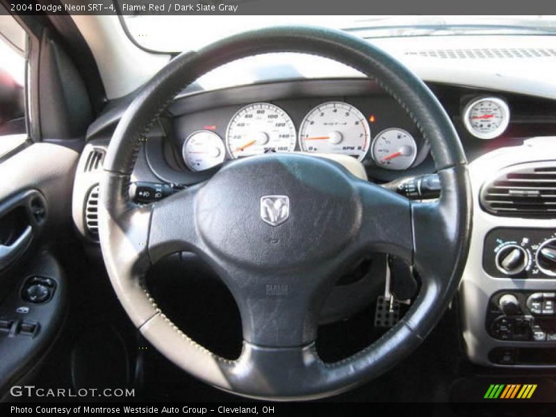 Flame Red / Dark Slate Gray 2004 Dodge Neon SRT-4