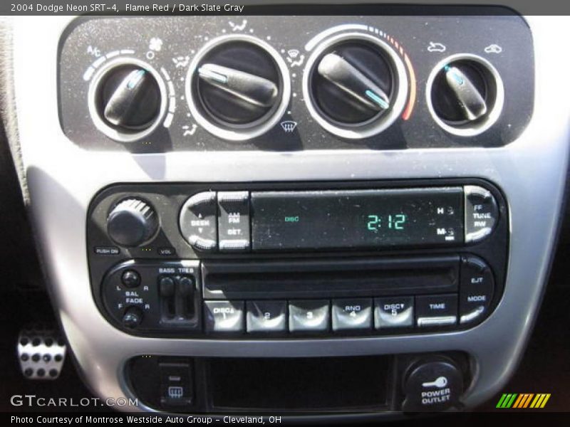 Flame Red / Dark Slate Gray 2004 Dodge Neon SRT-4