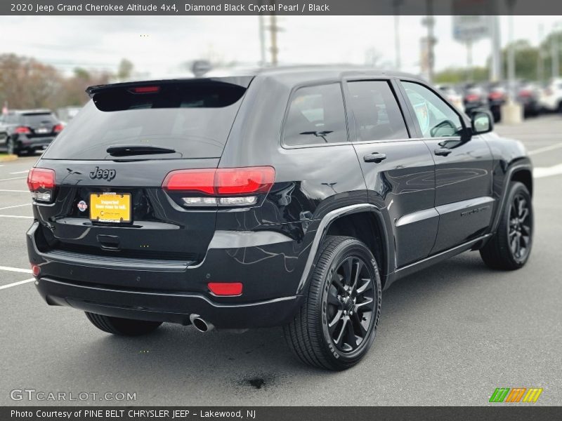 Diamond Black Crystal Pearl / Black 2020 Jeep Grand Cherokee Altitude 4x4