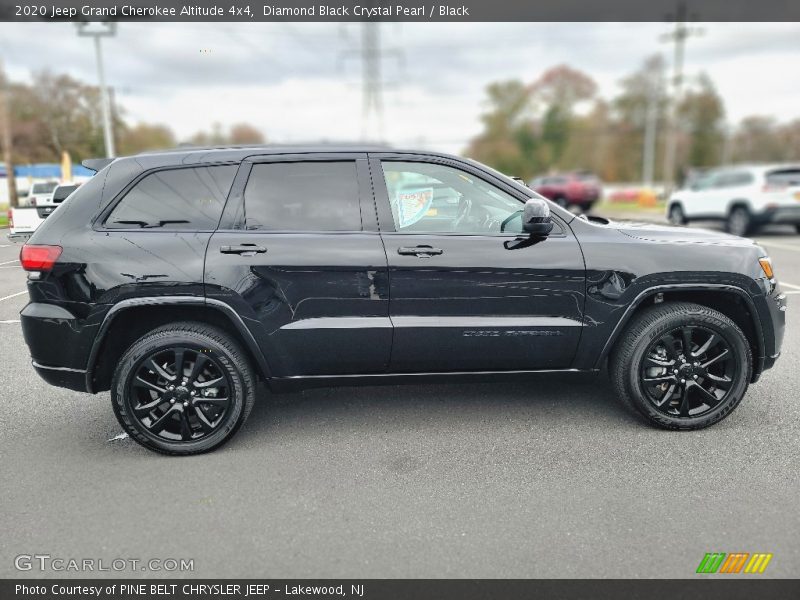 Diamond Black Crystal Pearl / Black 2020 Jeep Grand Cherokee Altitude 4x4