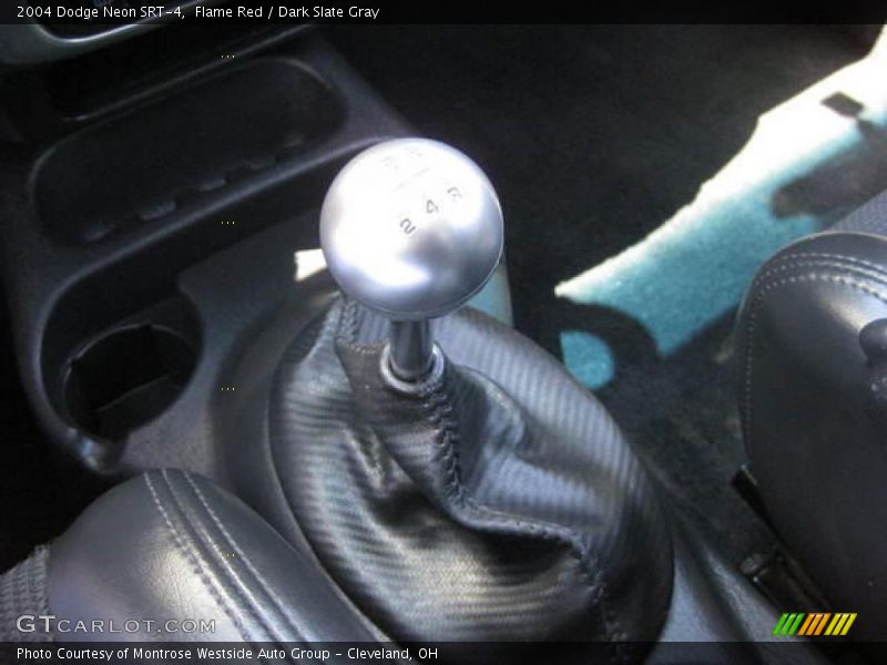 Flame Red / Dark Slate Gray 2004 Dodge Neon SRT-4