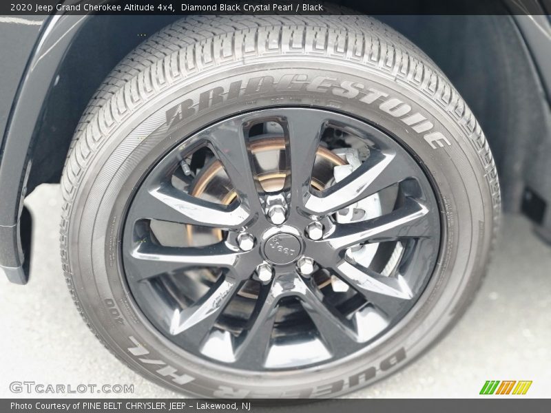 Diamond Black Crystal Pearl / Black 2020 Jeep Grand Cherokee Altitude 4x4