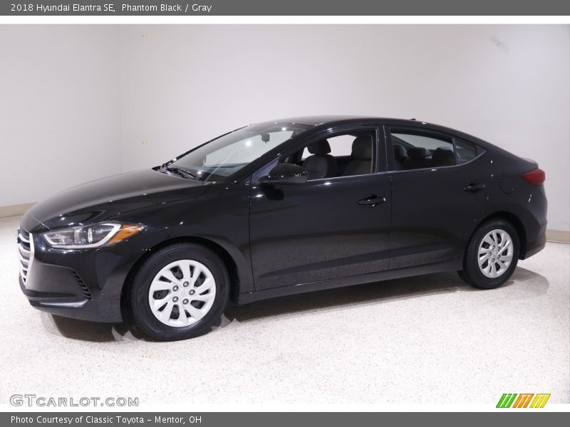 Phantom Black / Gray 2018 Hyundai Elantra SE