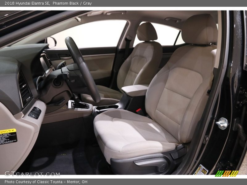 Phantom Black / Gray 2018 Hyundai Elantra SE
