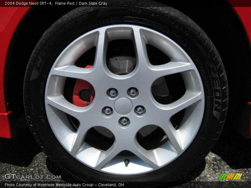 Flame Red / Dark Slate Gray 2004 Dodge Neon SRT-4