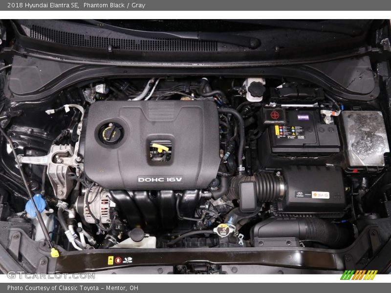 Phantom Black / Gray 2018 Hyundai Elantra SE