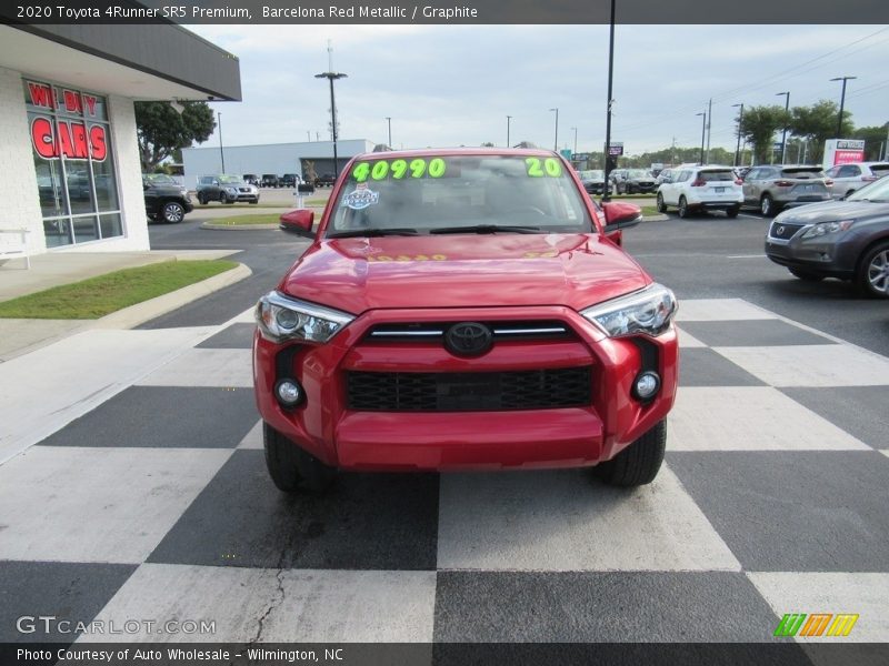 Barcelona Red Metallic / Graphite 2020 Toyota 4Runner SR5 Premium