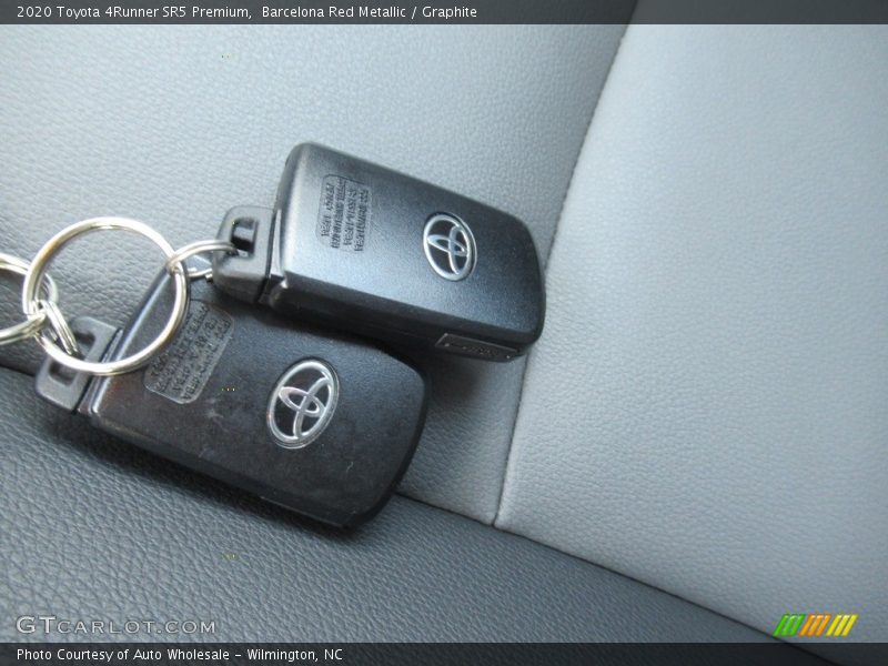 Barcelona Red Metallic / Graphite 2020 Toyota 4Runner SR5 Premium