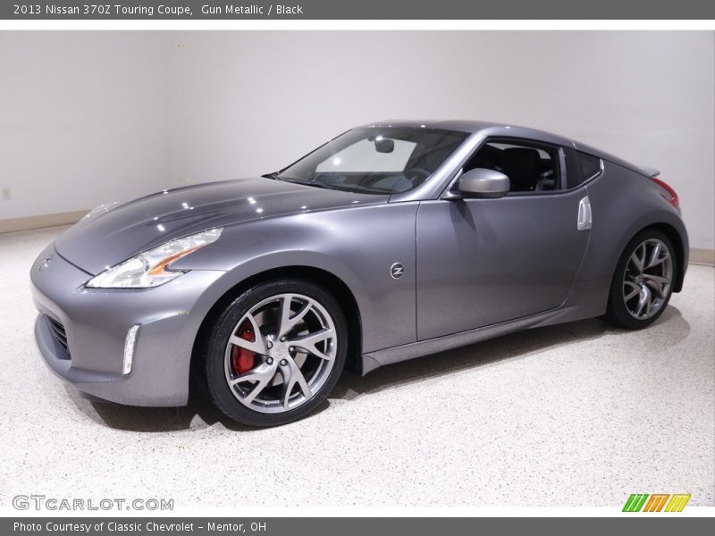 Gun Metallic / Black 2013 Nissan 370Z Touring Coupe