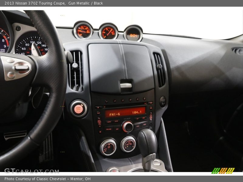 Gun Metallic / Black 2013 Nissan 370Z Touring Coupe
