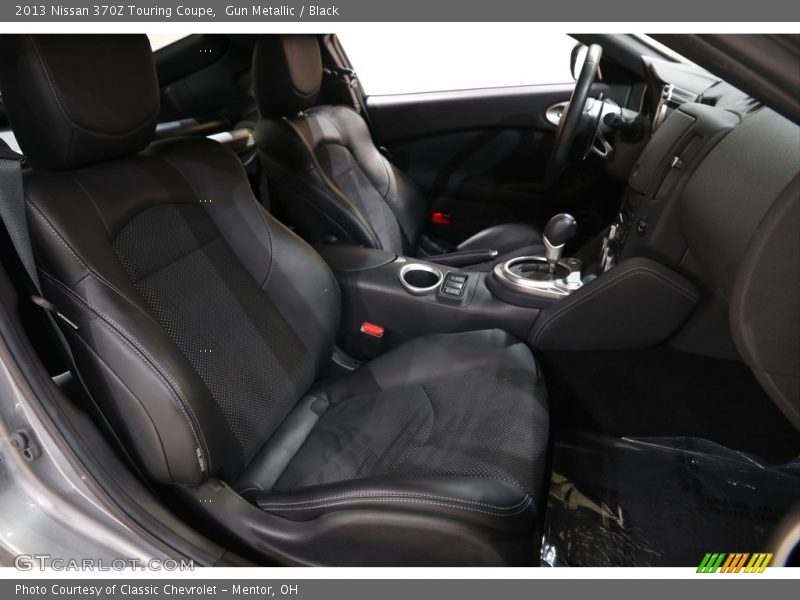 Gun Metallic / Black 2013 Nissan 370Z Touring Coupe